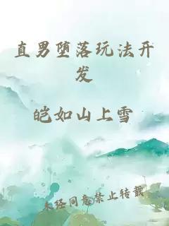 直男墮落玩法開(kāi)發(fā)